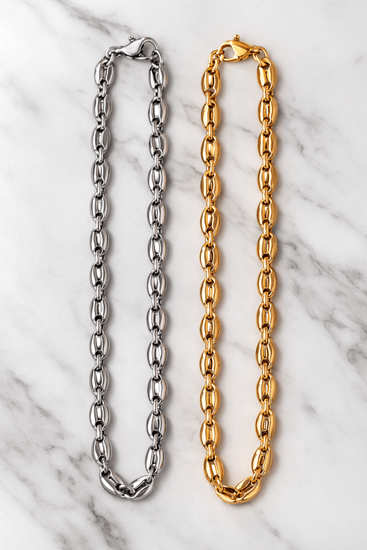 Acier 316L vs Or : Quel Métal Choisir pour vos Bijoux ? - Graine de café