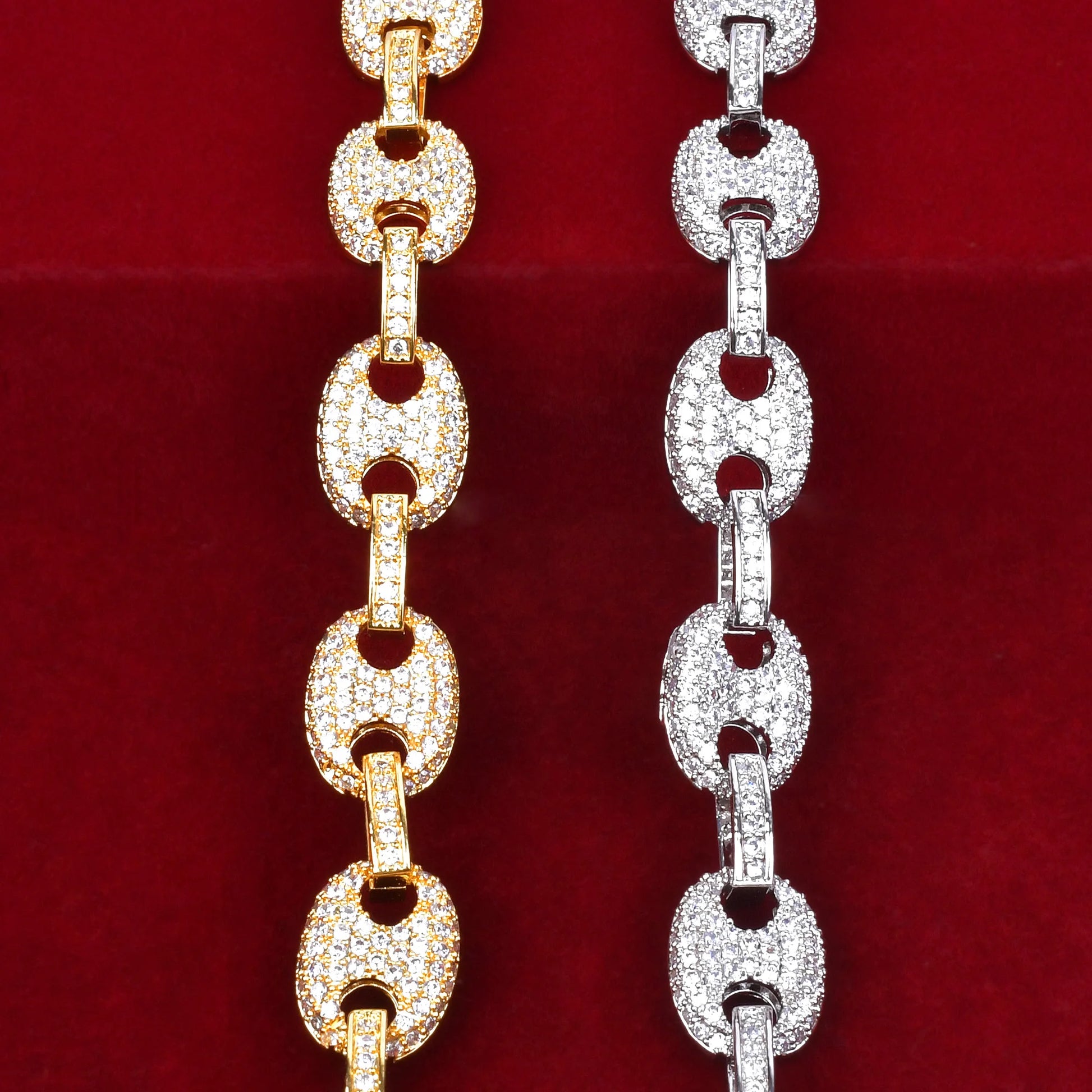 Bijou Grain de Café – Collier Cuban Plaqué Or Homme - Bijou Graine de Café - Colliergrainedecafe.fr
