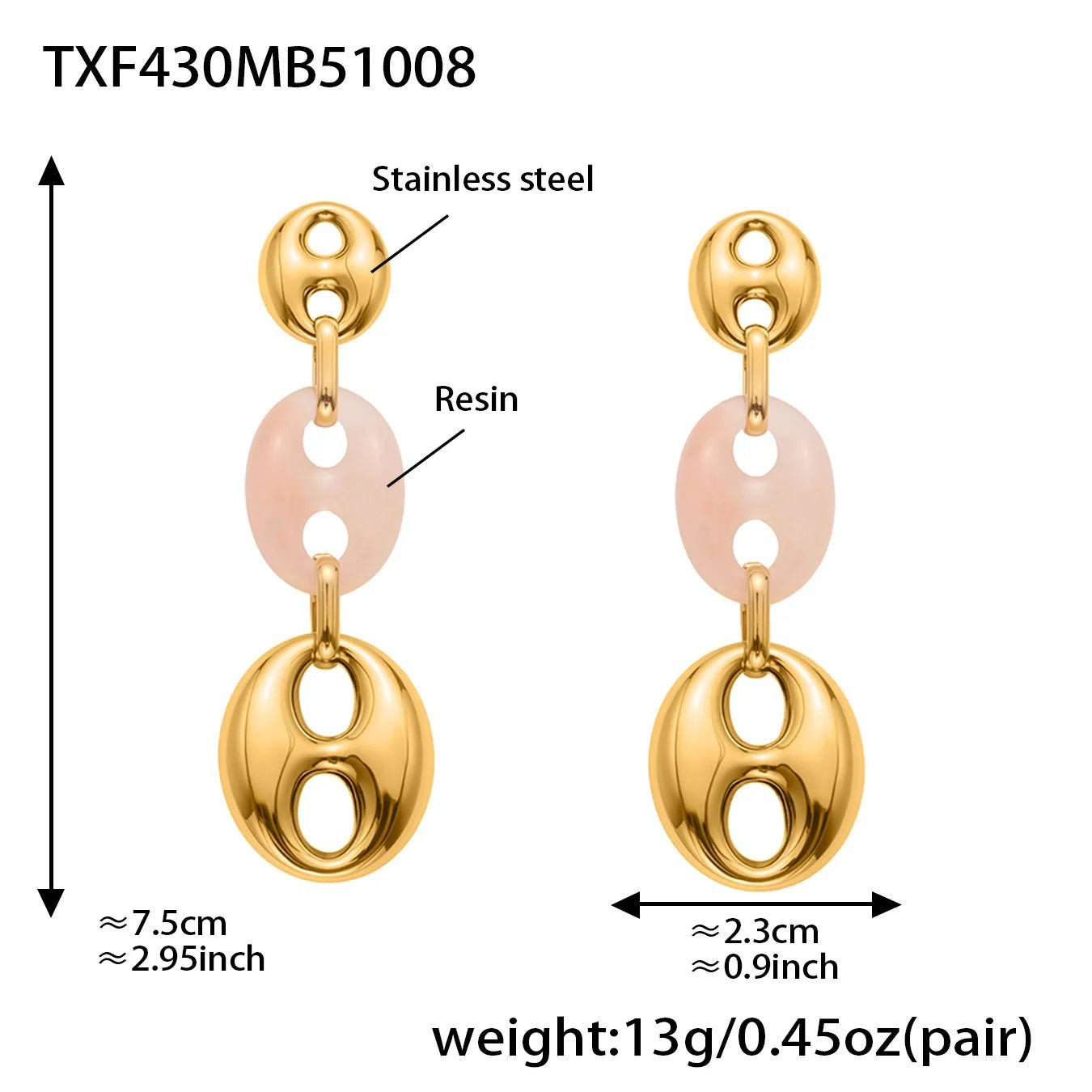 Collier Résine Femme – Bracelet Résine & Boucles d'Oreilles Résine | Parure 3 Pièces - Bijou Graine de Café - Colliergrainedecafe.fr
