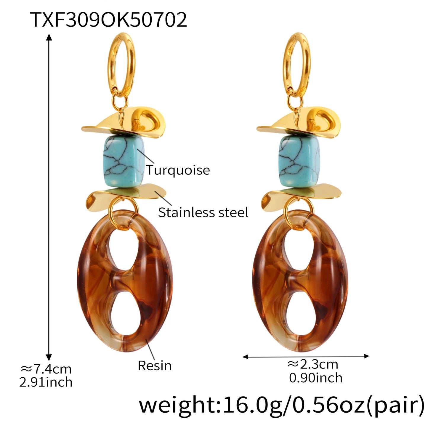 Collier Graine Café Résine Colorée Original – Set Bijoux Femme Acier Inoxydable - Bijou Graine de Café - Colliergrainedecafe.fr