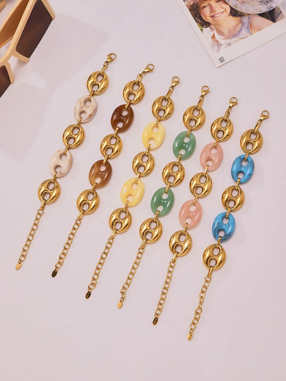 Collier Résine Femme – Bracelet Résine & Boucles d'Oreilles Résine | Parure 3 Pièces - Bijou Graine de Café - Colliergrainedecafe.fr