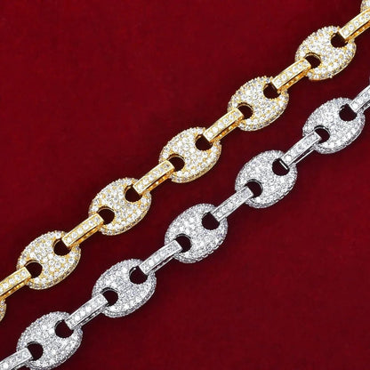 Bijou Grain de Café – Collier Cuban Plaqué Or Homme - Bijou Graine de Café - Colliergrainedecafe.fr