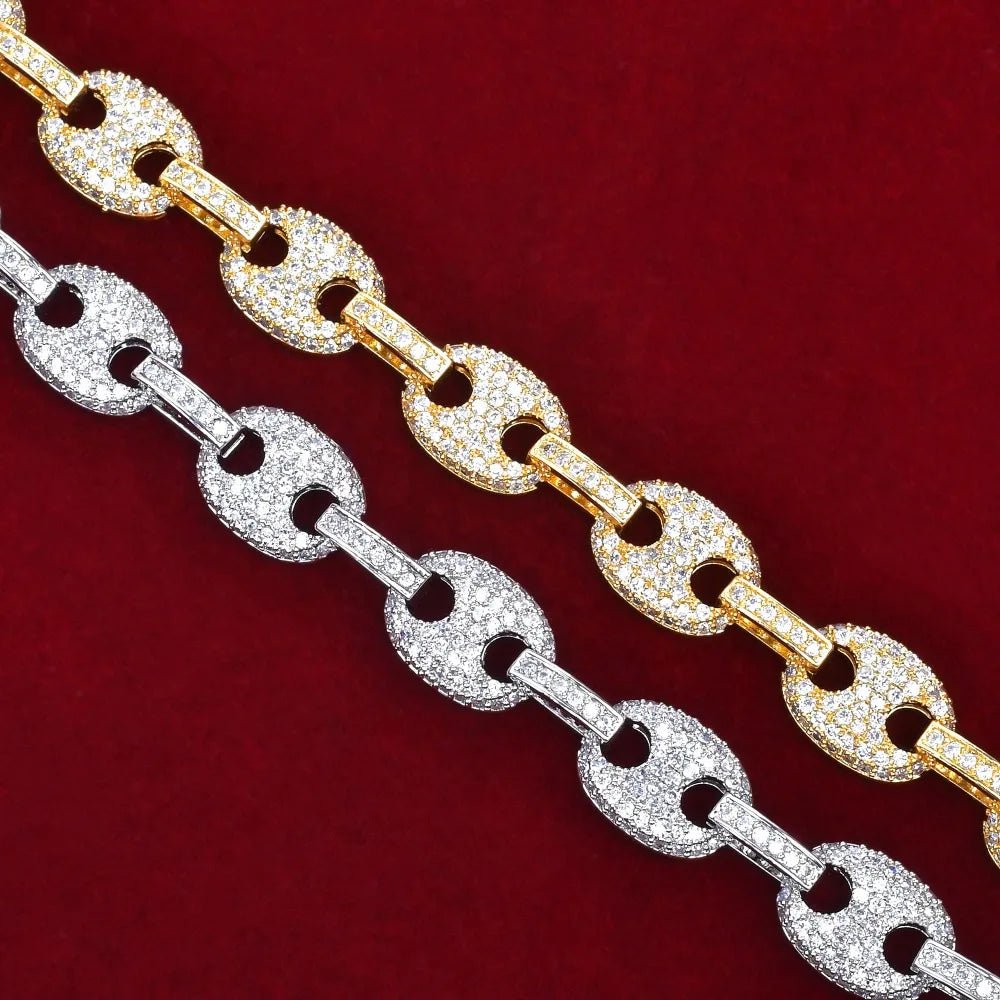 Bijou Grain de Café – Collier Cuban Plaqué Or Homme - Bijou Graine de Café - Colliergrainedecafe.fr